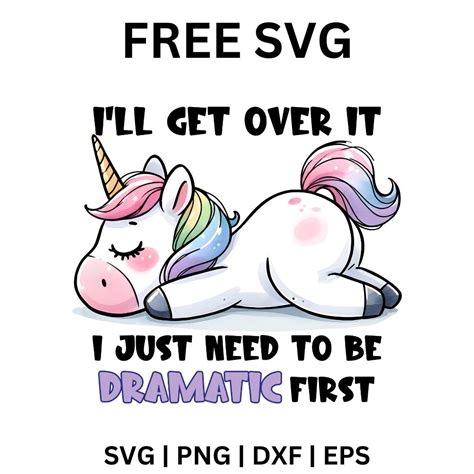 91+ Dramatic Unicorn SVG, Unicorn SVG Bundle Dramatic Unicorns SVG Creative Vector Studio. I'll Get Over It I Just Need To Be Dramatic First SVG Png Eps Dxf