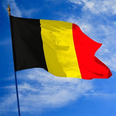 belgique drapeau • Voyages Cartes