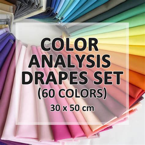 Color Analysis Drapes Set (60 Colors)