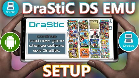COMMENT FONCTIONNE Drastic Emulator for Android demo YouTube