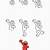 draw elmo step by step