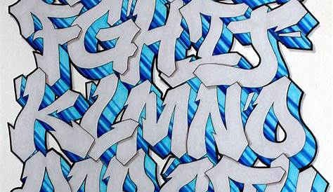 How to Draw GRAFFITI ALPHABET LETTERS | New Graffiti Art