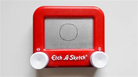 Best Free Draw A Circle On An Etch A Sketch For Kids