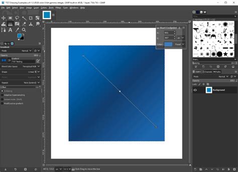 Draw Box In Gimp