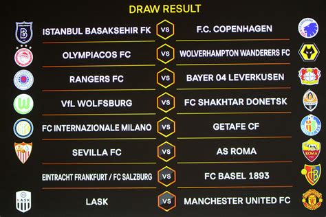 draw for europa league