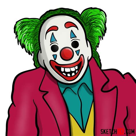 draw joker 2019 clown