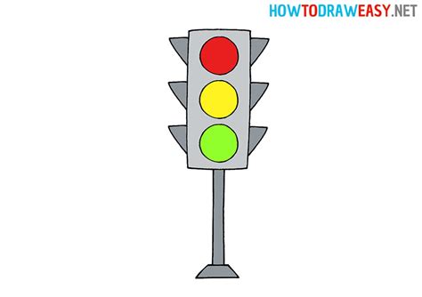 Draw Of Traffic Light