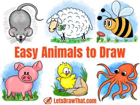 Draw 25 Wild Animals (Even If You Don’t Know How to Draw!) Art Starts