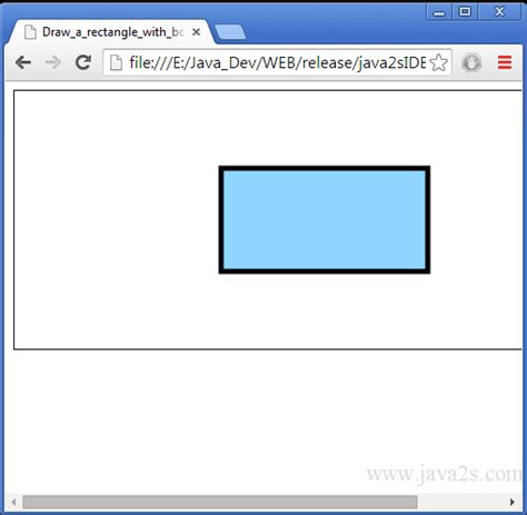 Draw Rectangle Canvas Javascript