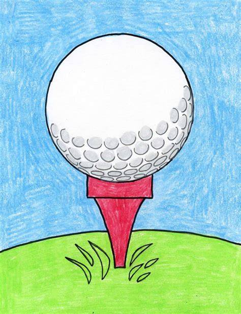 Golf Course Drawing at Explore collection of Golf