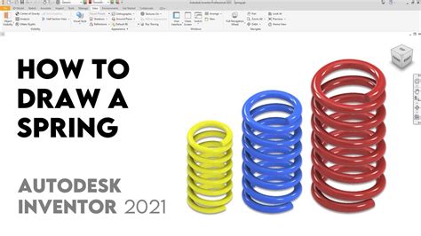 Draw Spring In Inventor