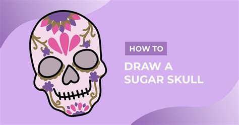 Draw Sugar Skull Design