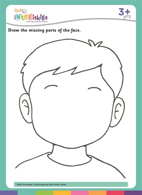 Draw Your Face Activity Printable
