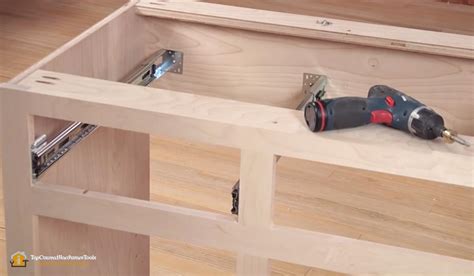 Drawer Slides Face Frame