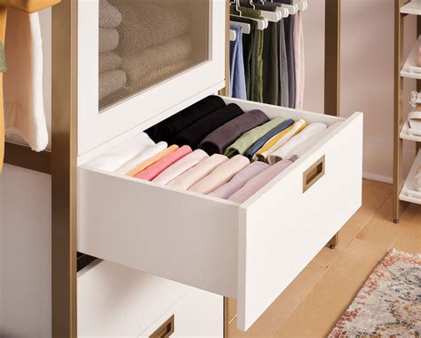 drawer system for closet