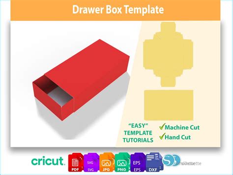 Download drawer-box-template SVG