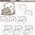 drawing cute step by step