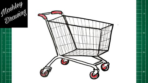 Drawing Of A Shopping Cart: A Step-By-Step Tutorial
