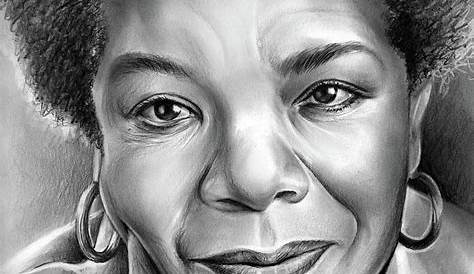Dr Maya Angelou Drawing by Greg Joens - Fine Art America