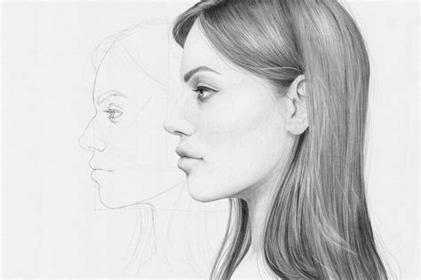 drawing 3/4 profile