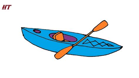 Drawing A Kayak
