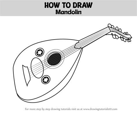 Drawing A Mandolin