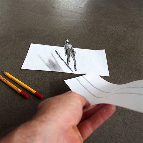 Drawing An Anamorphic Illusion Hole Hedonistica