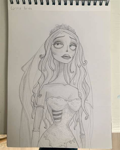 drawing corpse bride