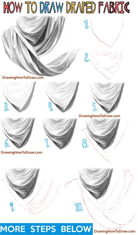 Drawing Fabric Folds