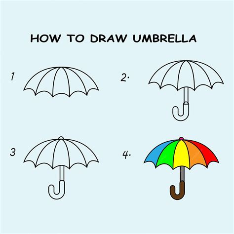 Drawing For Umbrella