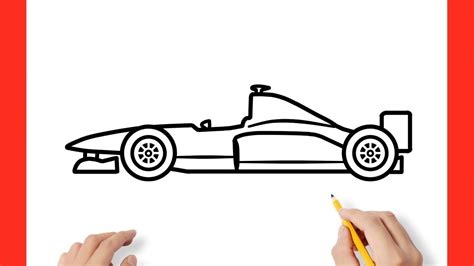 drawing formula 1 car
