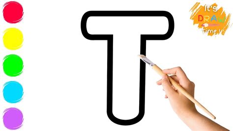 Drawing From Letter T