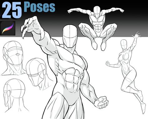 Drawing Hero Poses