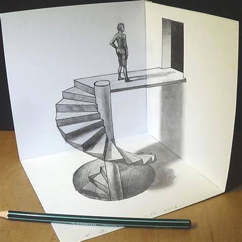 drawing ideas 3d easy