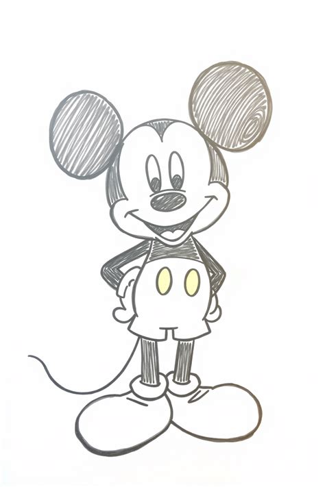 drawing ideas mickey mouse