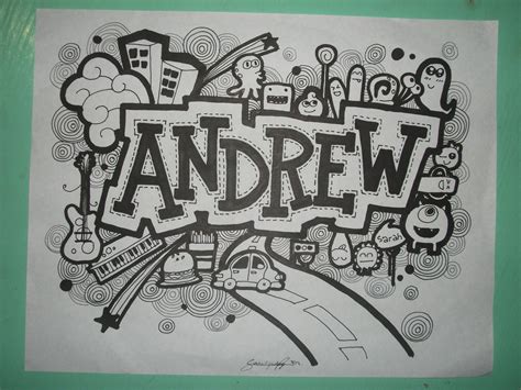 drawing ideas name