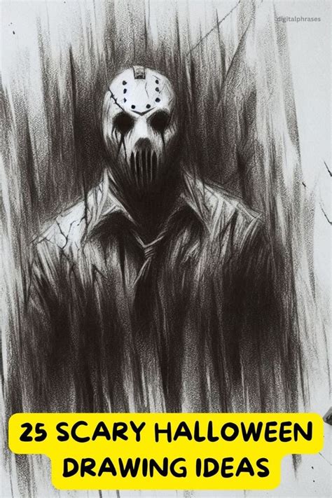 drawing ideas scary