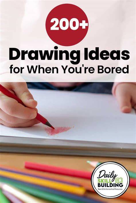 drawing ideas when your bored