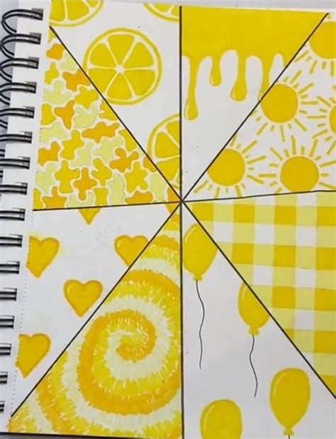 Drawing Ideas Yellow