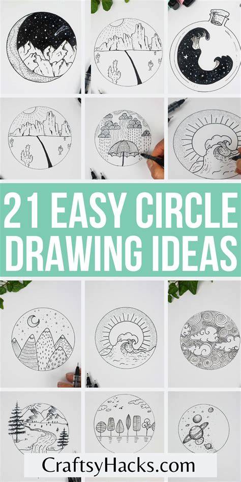 Colorful Circles Drawing by Michelle Young