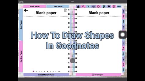 Drawing In Goodnotes
