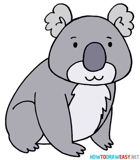 drawing koala