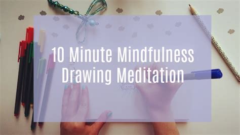 drawing mindfulness exercises