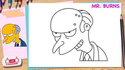 Drawing Mr. Burns