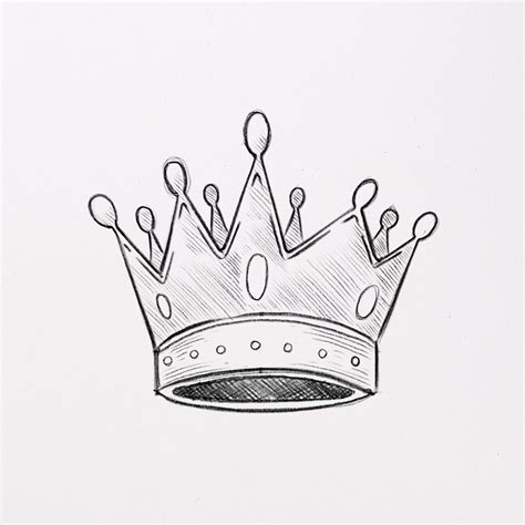 Drawing Of A Crown