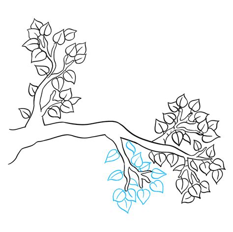 Tree Branch Drawing at GetDrawings Free download