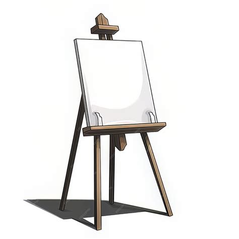 Drawing Of An Easel