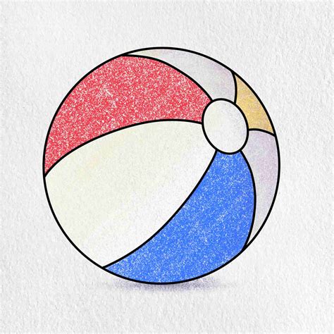 Beach Ball Drawing ClipArt Best