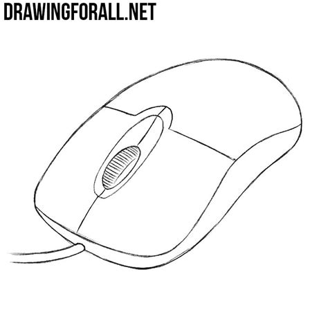 Drawing Of Computer Mouse
