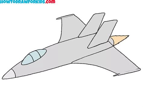 Drawing Of Fighter Plane
